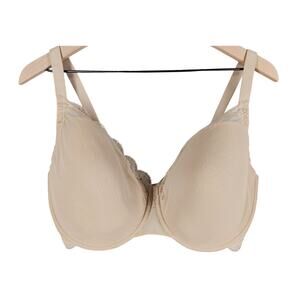 NATORI WOMEN'S NUDE ELUSIVE FULL FIT CONTOUR BRA STYLE 741199 SIZE 42H